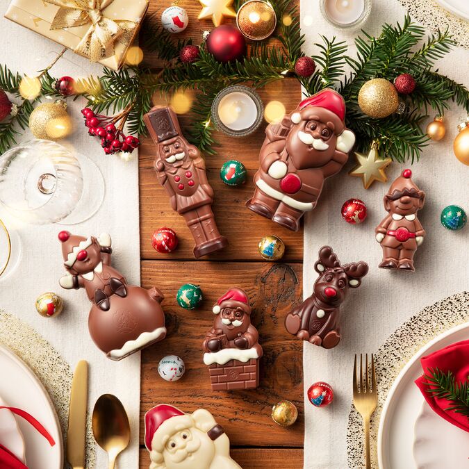 Christmas Chocolate Figurines | Leonidas Brighton