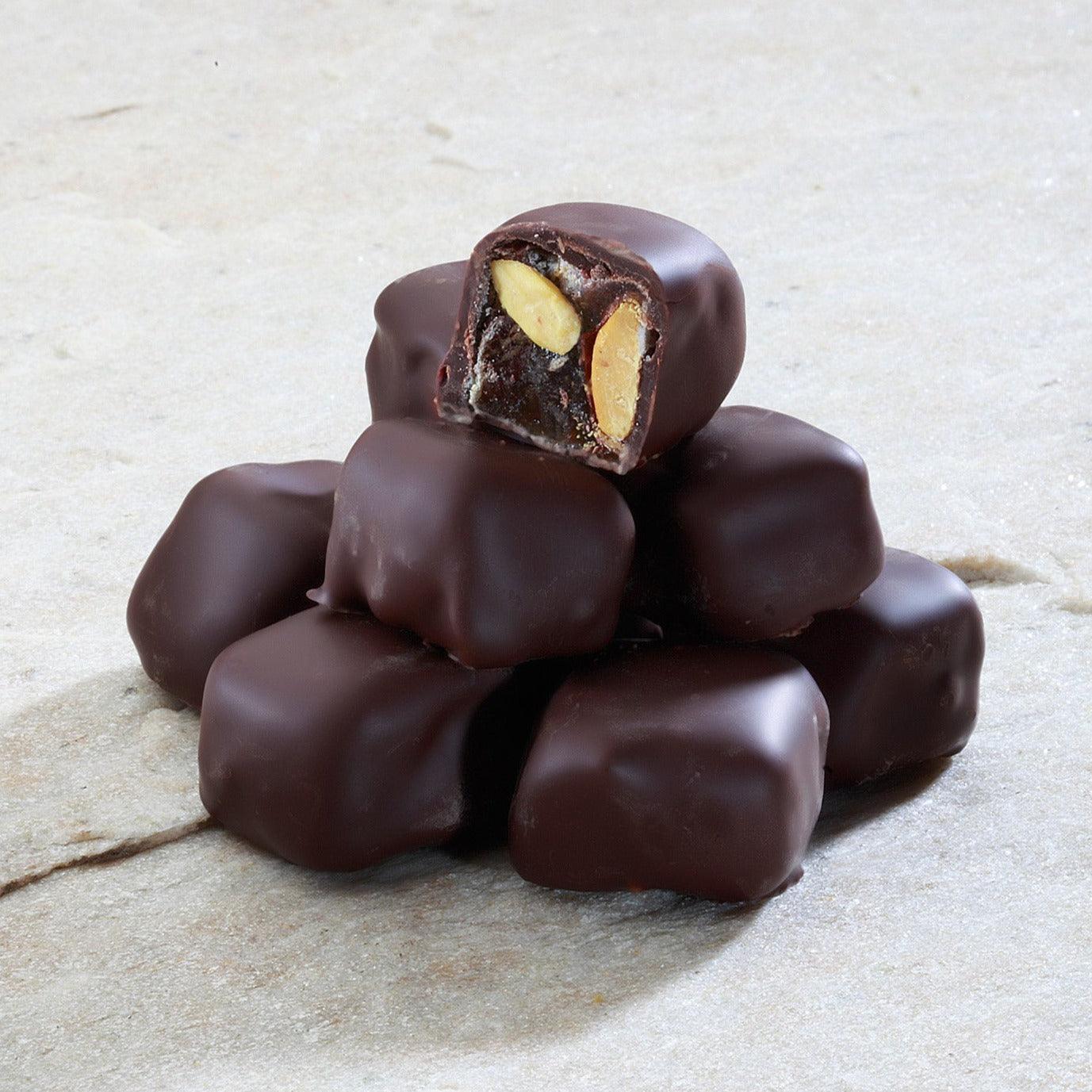 Divan Archeology Turkish Delight Dark Chocolate Coated Pistachio - leonidasbrighton.co.uk - Leonidas Brighton