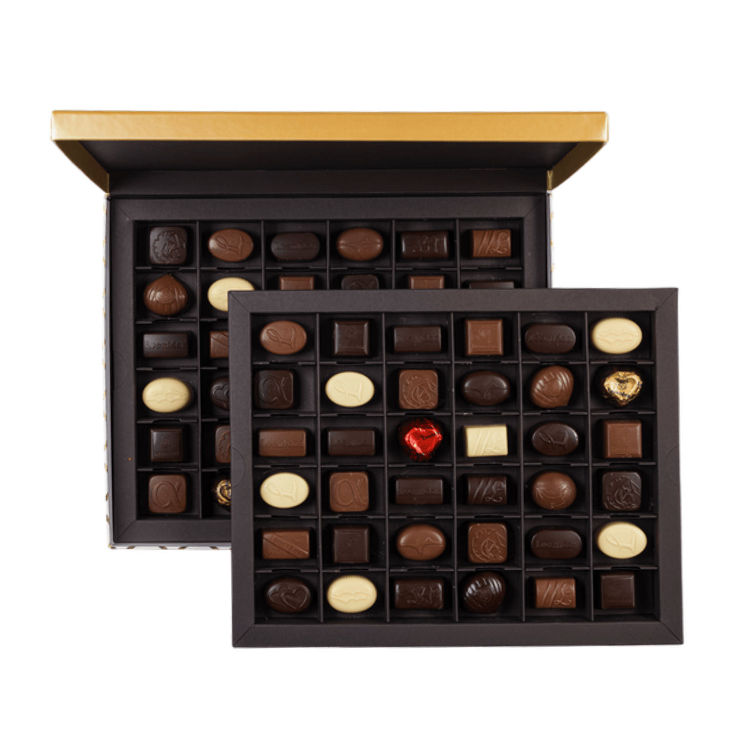 Leonidas Double Layered X-Large Heritage Box 72 Chocolates - leonidasbrighton.co.uk - Leonidas Brighton