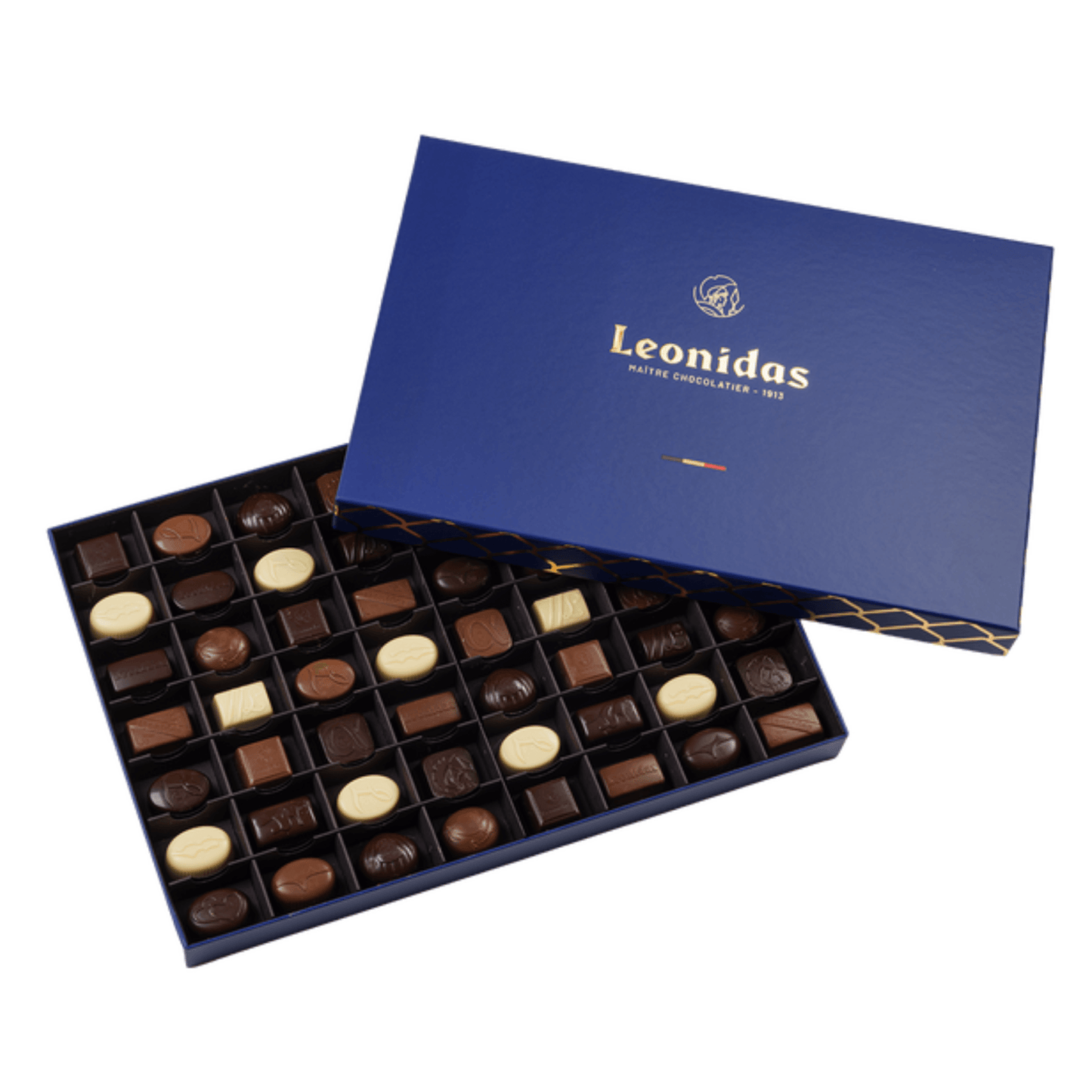 Leonidas X-Large Heritage Box 56 Chocolates - leonidasbrighton.co.uk - Leonidas Brighton