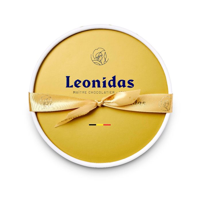 Leonidas Praline Only Round Gift Box - 26 Pralines - leonidasbrighton.co.uk - Leonidas Brighton