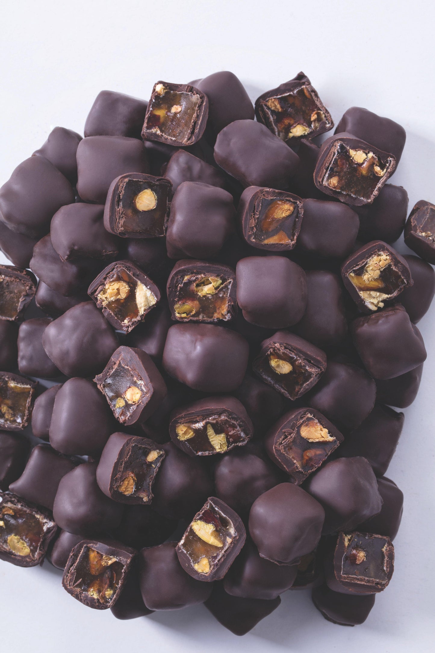 Divan Archeology Turkish Delight Dark Chocolate Coated Pistachio - leonidasbrighton.co.uk - Leonidas Brighton