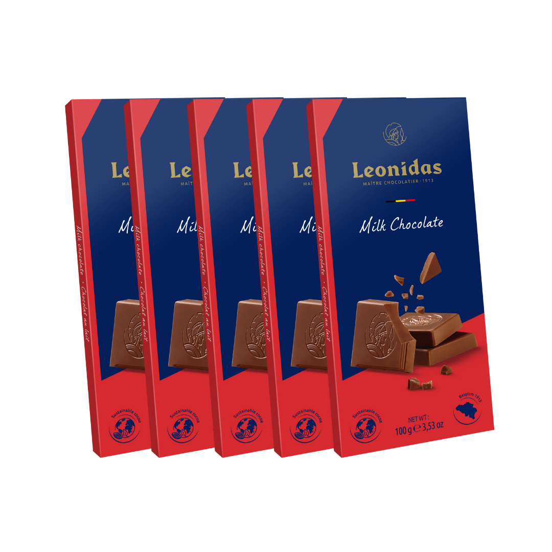 Milk Chocolate Tablet - leonidasbrighton.co.uk - Leonidas Brighton