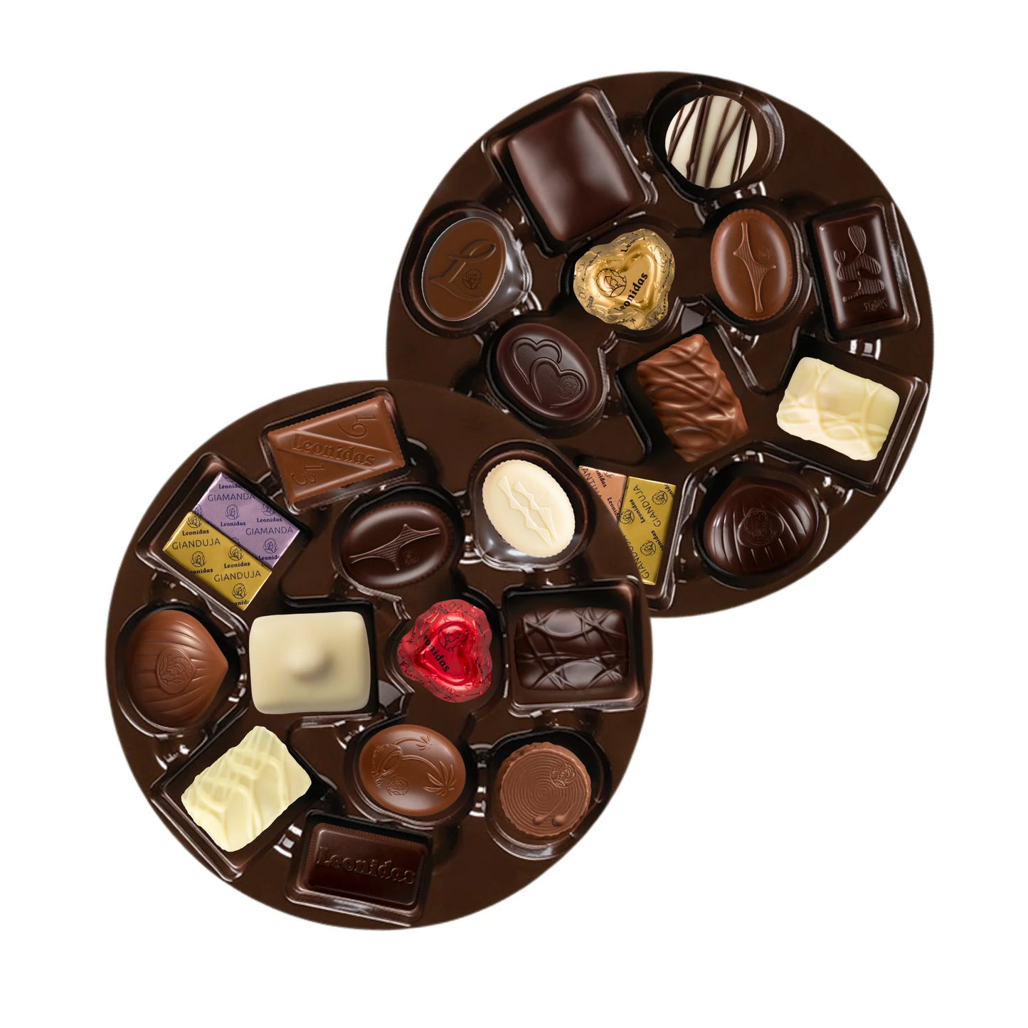Leonidas Round Gift Box - 25 Chocolates - leonidasbrighton.co.uk - Leonidas Brighton