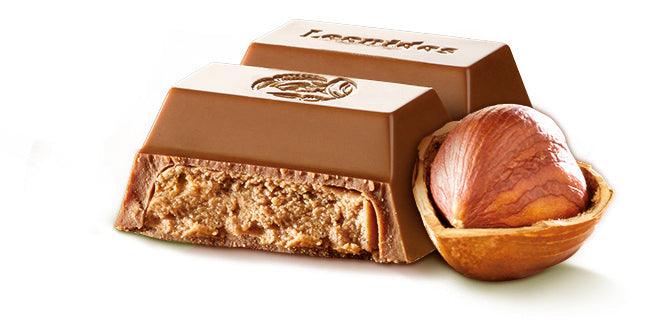 Milk Hazelnut Praline Bar - leonidasbrighton.co.uk - Leonidas Brighton