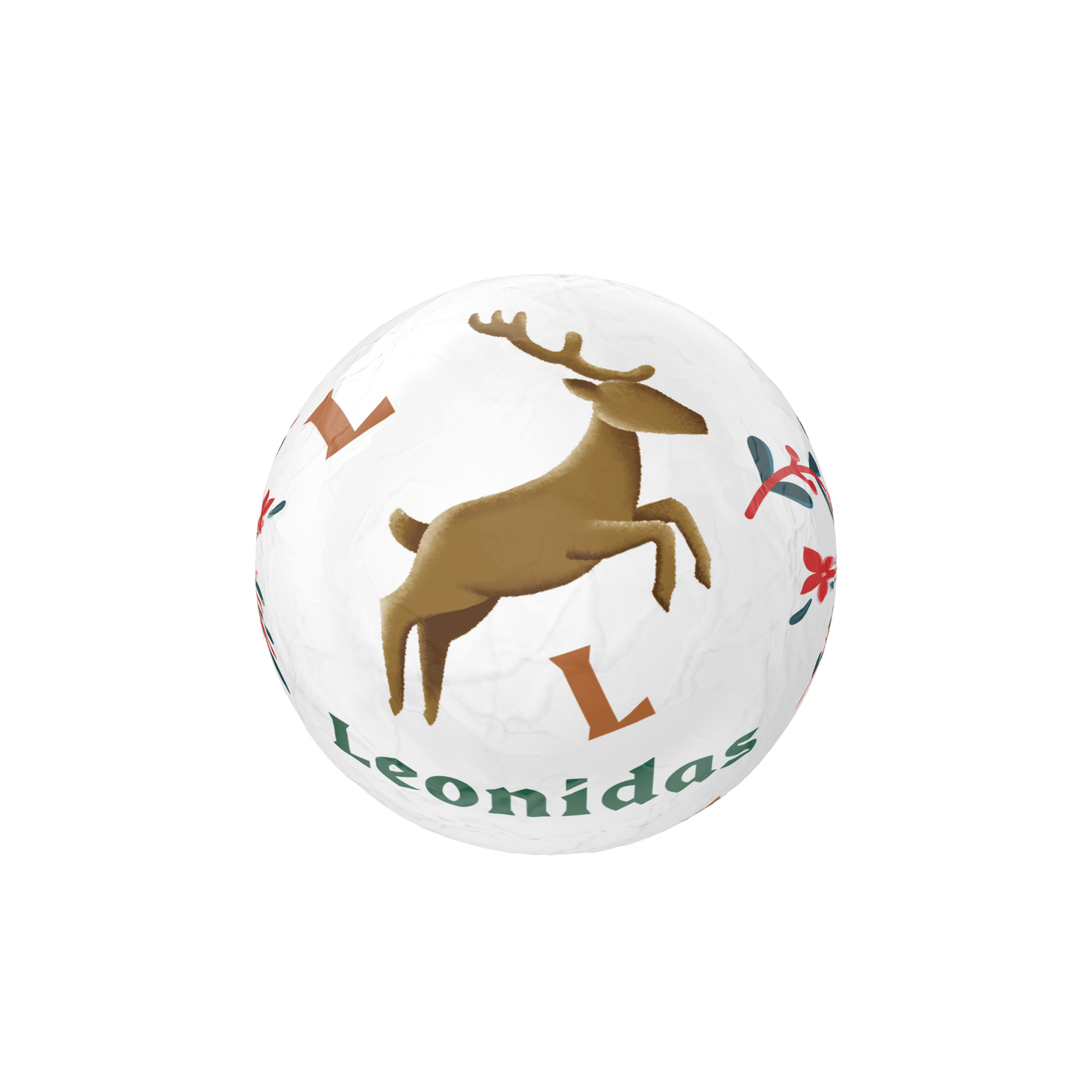 Christmas Ball - Brownie Milk - leonidasbrighton.co.uk - Leonidas Brighton