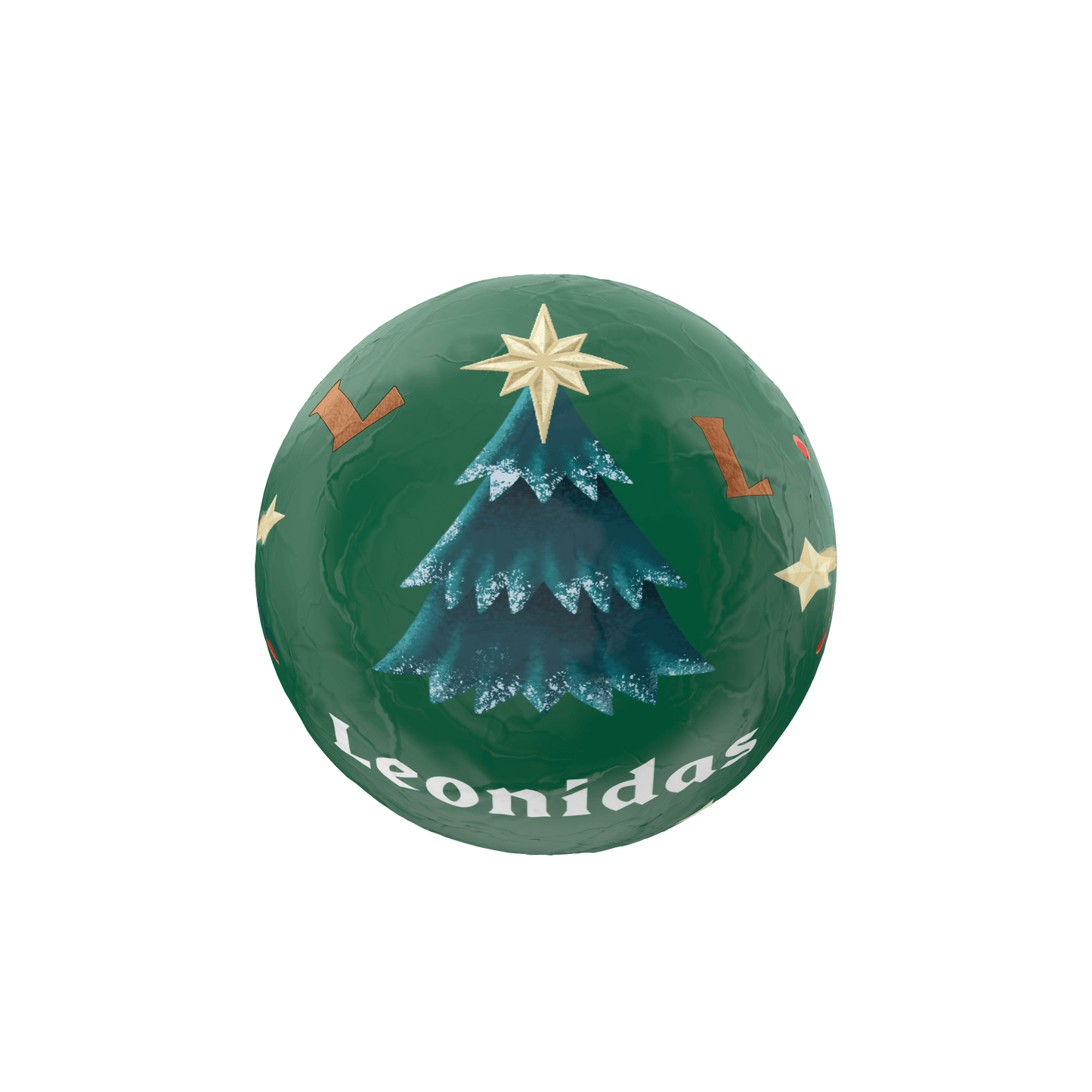 Christmas Ball - Hazelnut Paste Milk - leonidasbrighton.co.uk - Leonidas Brighton