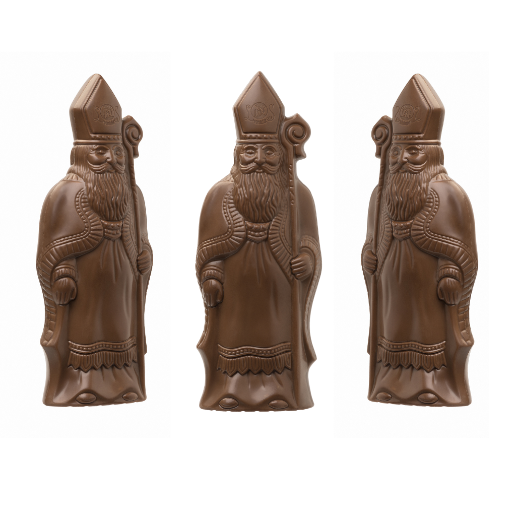 St Nicholas Milk Chocolate Figure 100g - leonidasbrighton.co.uk - Leonidas Brighton