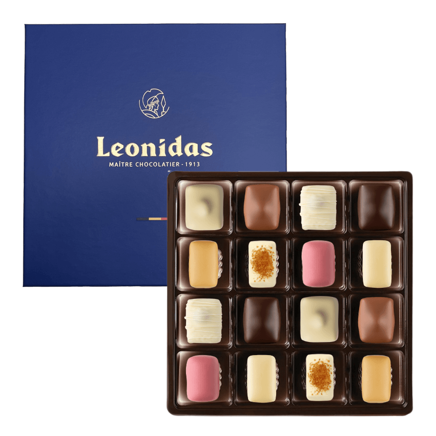 Leonidas MANON MIX Heritage Square Box - leonidasbrighton.co.uk - Leonidas Brighton