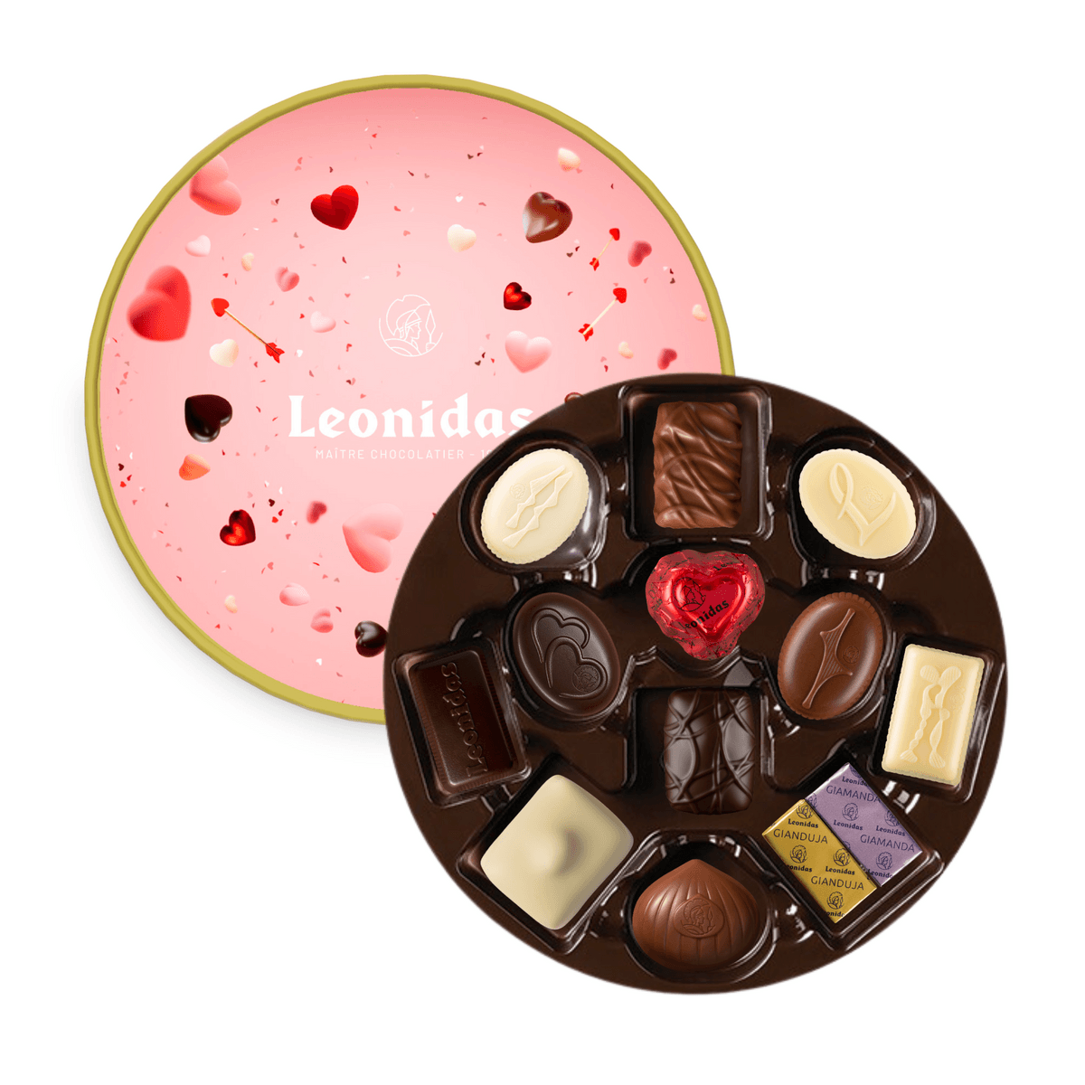 Mother's Day Round Gift Box - leonidasbrighton.co.uk - Leonidas Brighton