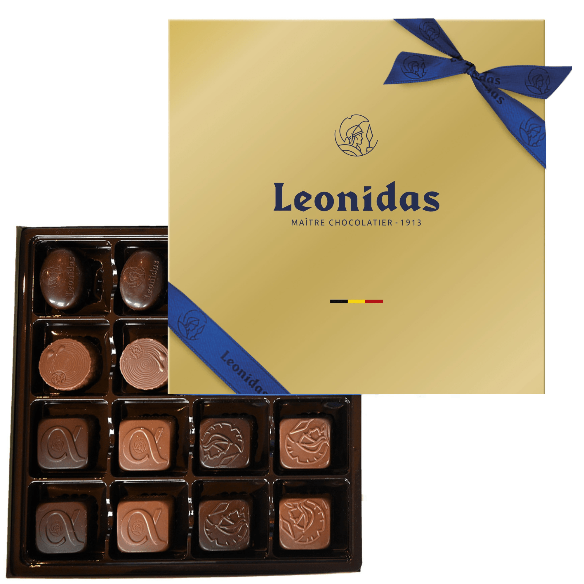 Ballotin de chocolat Leonidas praliné ganache crème (4) - LEONIDAS CHOCO