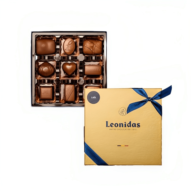 Leonidas Heritage Milk Only Box 9 Chocolates - leonidasbrighton.co.uk - Leonidas Brighton