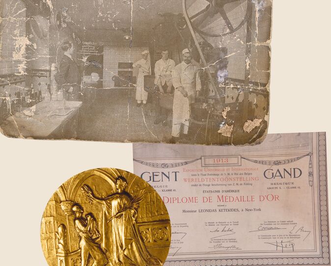 Leonidas pictures from 1900