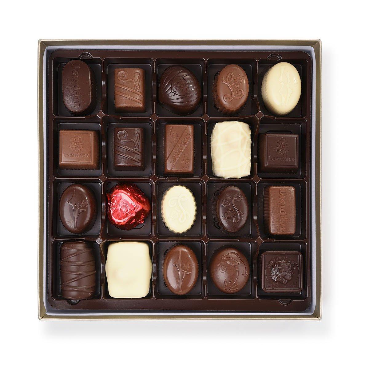 Leonidas Mix Heritage Box 20 Chocolates - leonidasbrighton.co.uk - Leonidas Brighton