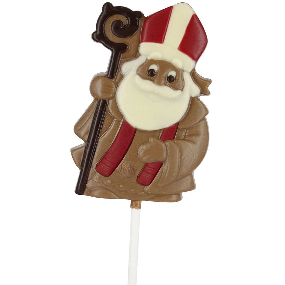 St Nicholas Chocolate Lollipop - leonidasbrighton.co.uk - Leonidas Brighton