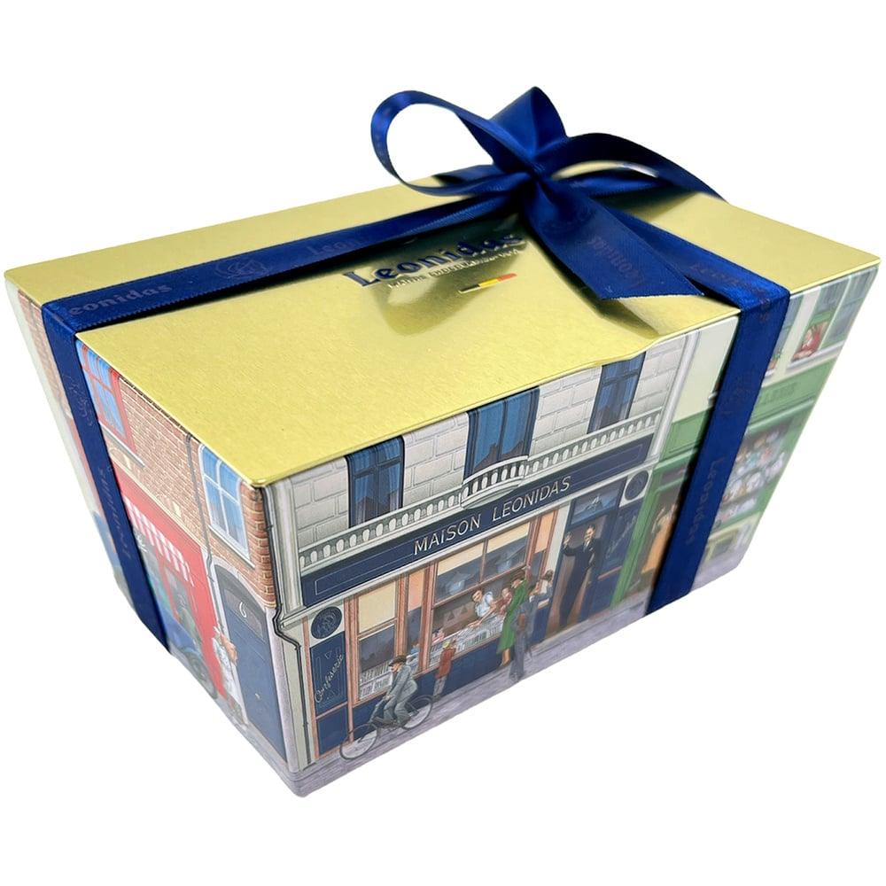 Leonidas Premium Ballotin TIN Box 500g Chocolates - leonidasbrighton.co.uk - Leonidas Brighton