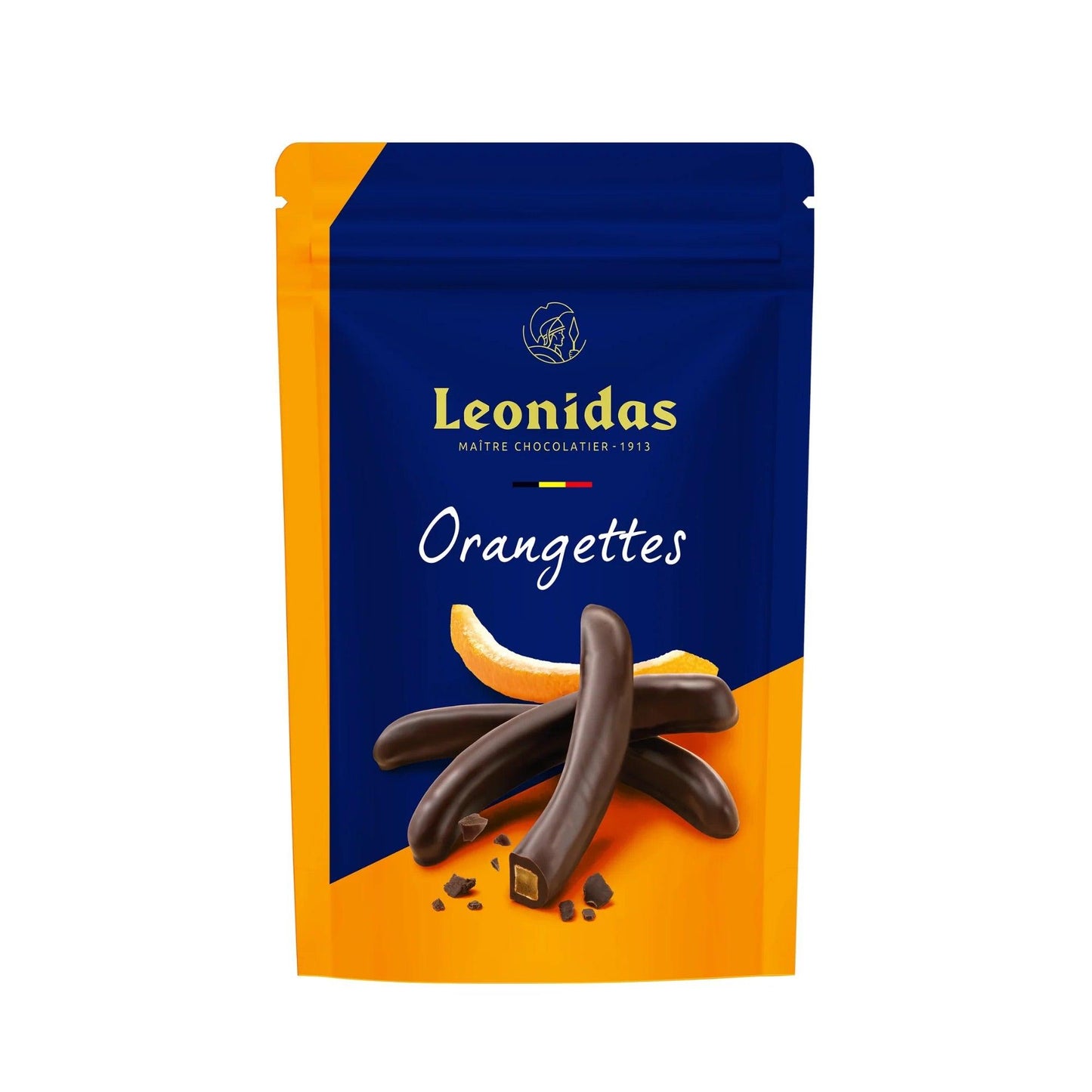 Orangettes in Resealable Pouch Bag - 200 gr - leonidasbrighton.co.uk - Leonidas Brighton