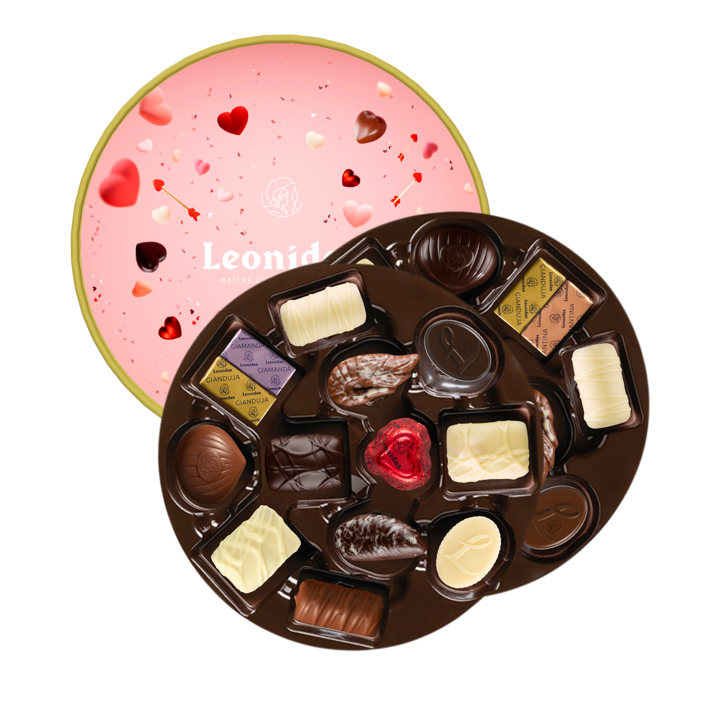 Mother's Day Round Gift Box - leonidasbrighton.co.uk - Leonidas Brighton