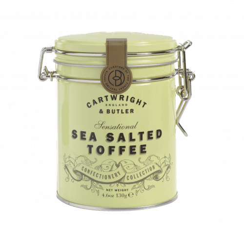 Cartwright & Butler Sea Salted Toffee Tin - leonidasbrighton.co.uk - Leonidas Brighton