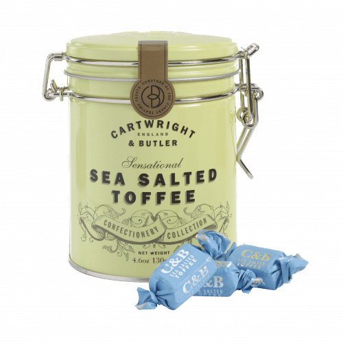 Cartwright & Butler Sea Salted Toffee Tin - leonidasbrighton.co.uk - Leonidas Brighton