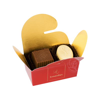 2 Chocolate Butterfly Box - leonidasbrighton.co.uk - Leonidas Brighton