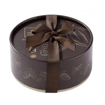 Alcohol Free Leonidas Truffle Round Box - leonidasbrighton.co.uk - Leonidas Brighton
