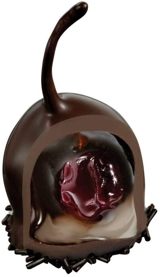 Cerisette Luxury Cherry Dark Chocolate Round Box - leonidasbrighton.co.uk - Leonidas Brighton