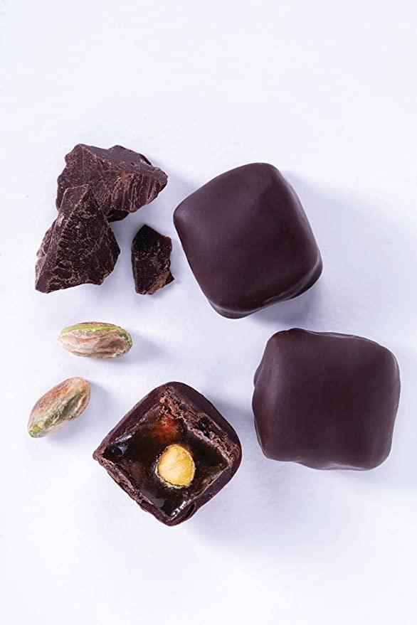Divan Archeology Turkish Delight Dark Chocolate Coated Pistachio - leonidasbrighton.co.uk - Leonidas Brighton