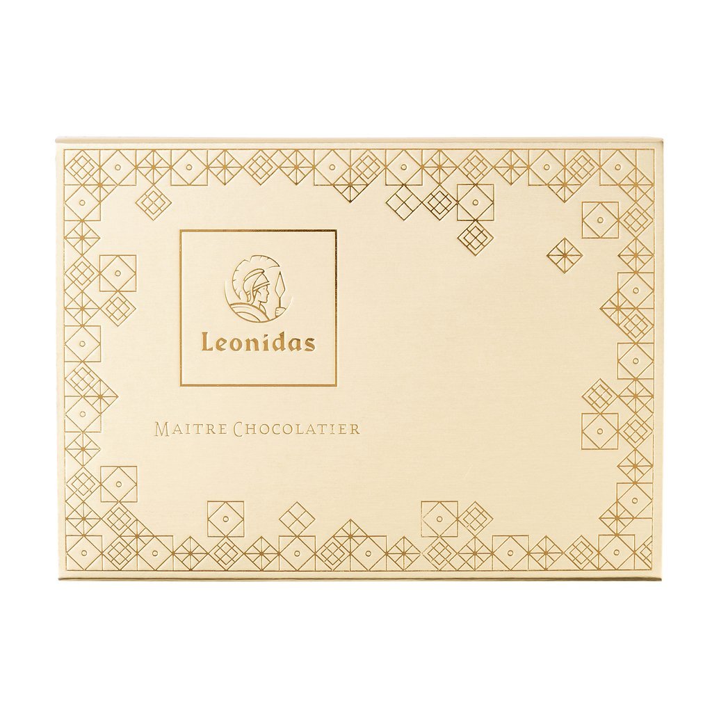 Golden Box Gianduja 24 Chocolates - leonidasbrighton.co.uk - Leonidas Brighton
