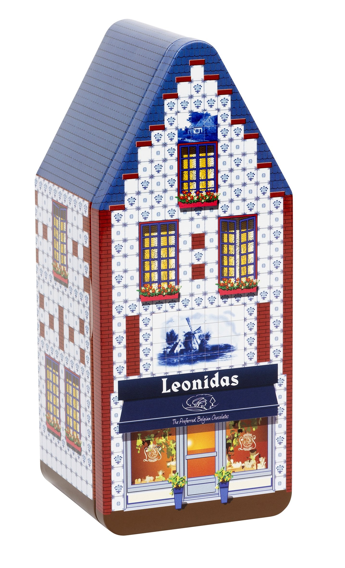 Leonidas House Metal Box Large - leonidasbrighton.co.uk - Leonidas Brighton