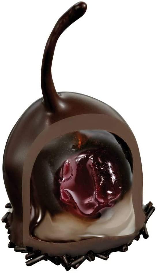 Leonidas Luxury Cherry Liqueur Chocolate Round Box - leonidasbrighton.co.uk - Leonidas Brighton