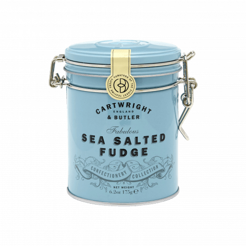 Cartwright & Butler Sea Salted Fudge Tin - leonidasbrighton.co.uk - Leonidas Brighton