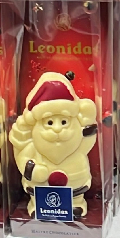 Santa White Chocolate 80gr Figure with 7 Balls