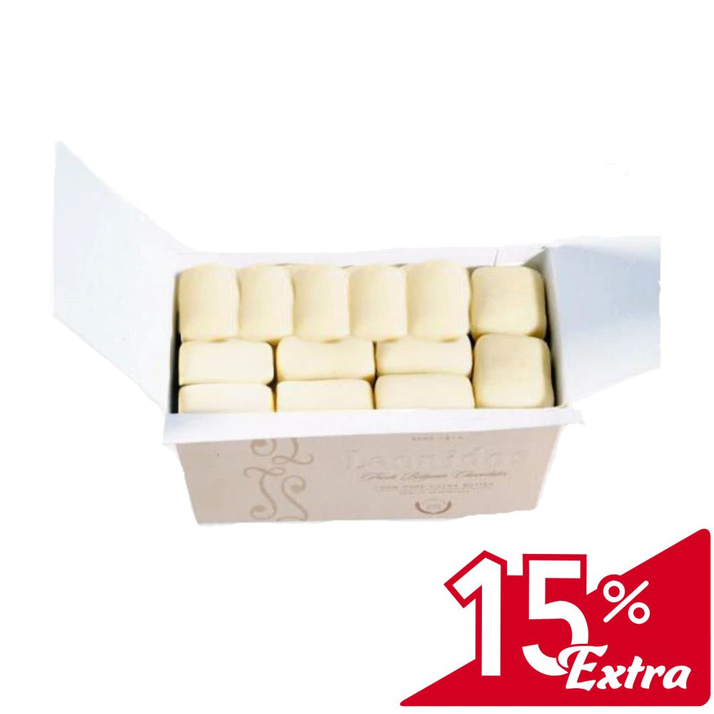 Manon White Ballotin Box with 15% Extra