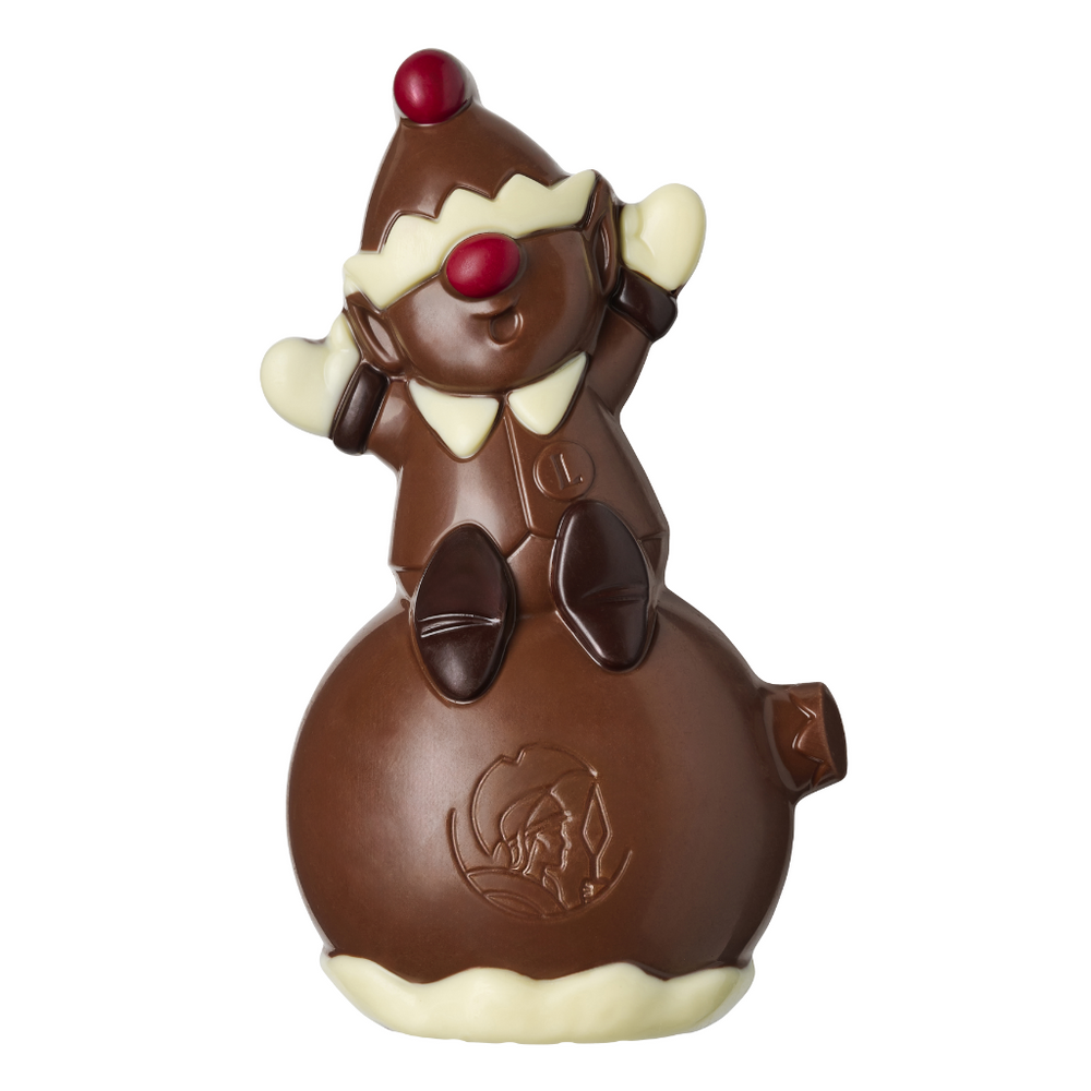 Elf Christmas Bauble Milk Chocolate Figure 100g. with 6 Balls