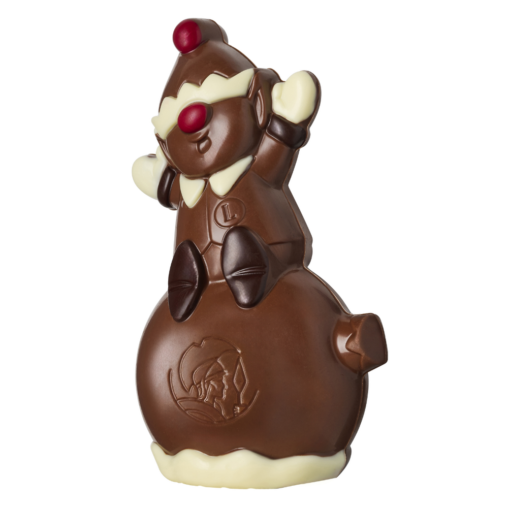 Elf Christmas Bauble Milk Chocolate Figure 100g. with 6 Balls