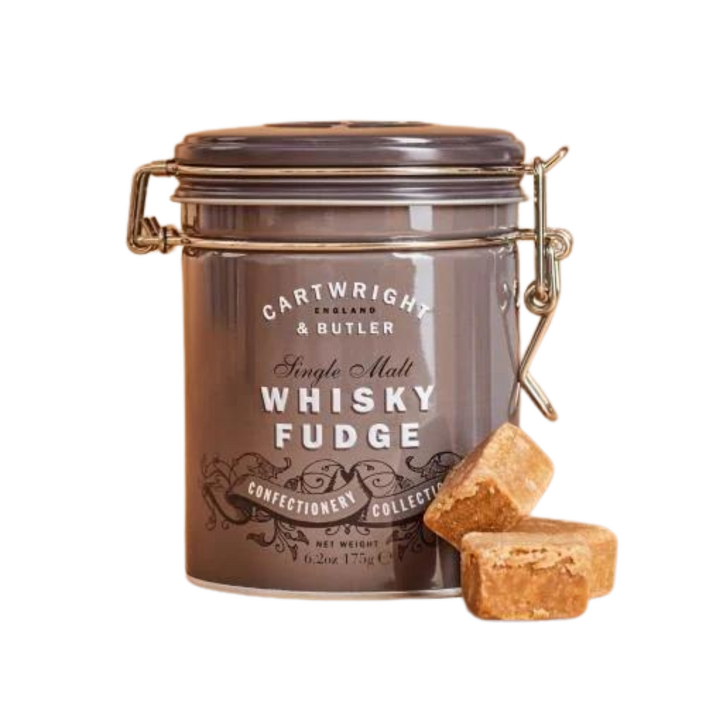 Cartwright & Butler Whisky Fudge Tin - leonidasbrighton.co.uk - Leonidas Brighton