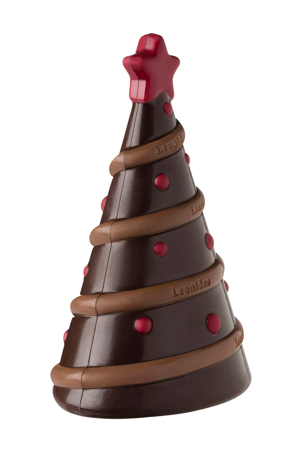 Christmas Tree Dark Chocolate Figure 50g.+4 Xmas balls