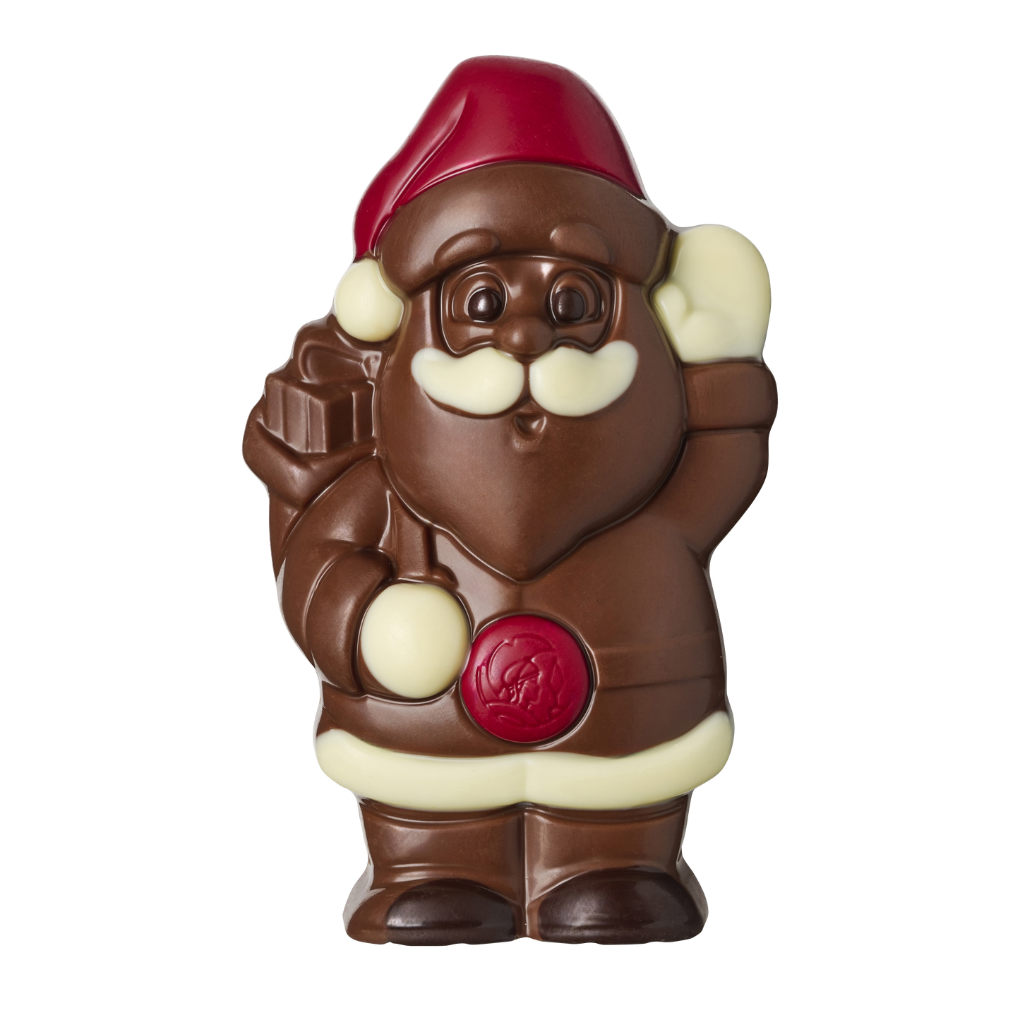 Santa Milk Chocolate 80gr Figure with 7 Balls