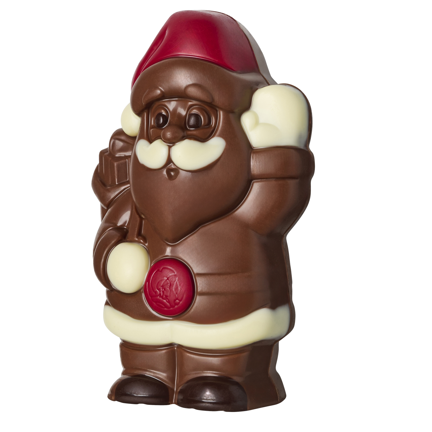 Santa Milk Chocolate 80gr Figure with 7 Balls