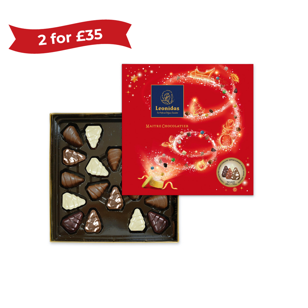 
                  
                    Christmas Tree Chocolates in Festive Red Box
                  
                