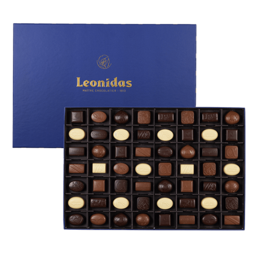 Leonidas X-Large Heritage Box 56 Chocolates - leonidasbrighton.co.uk - Leonidas Brighton