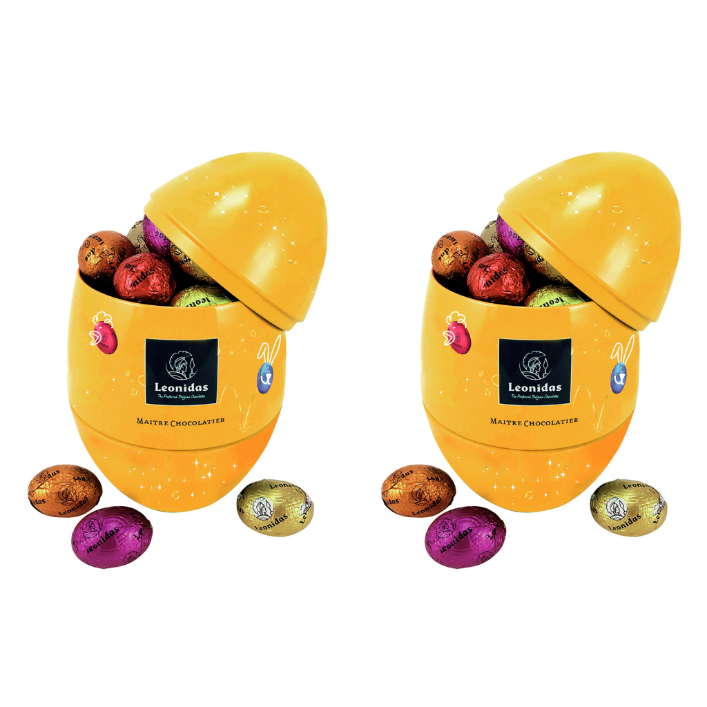 
                  
                    Leonidas Belgian Chocolates, Egg-Shaped Easter Tin with Mini Easter Eggs
                  
                
