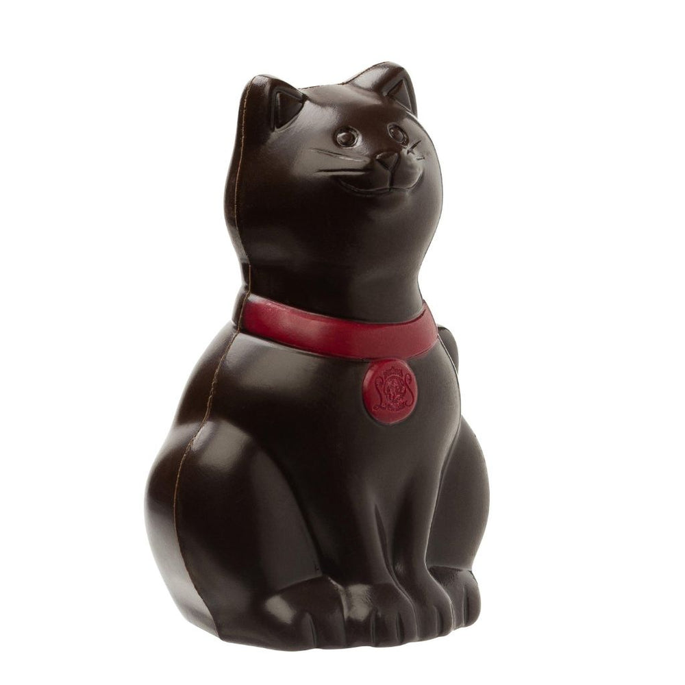 Dark chocolate Cat Figurine - Leonidas Brighton