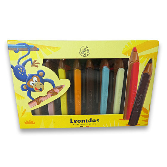 Leonidas Belgian Chocolate Crayon Pencils