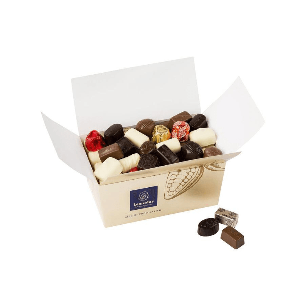 Praline Only Chocolates Ballotin Box by weight - leonidasbrighton.co.uk - Leonidas Brighton