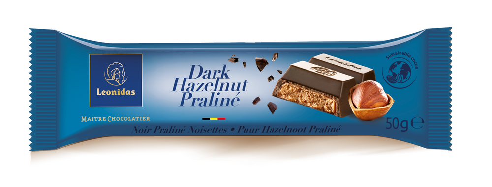 
                      
                        Dark Hazelnut Praline Bar
                      
                    