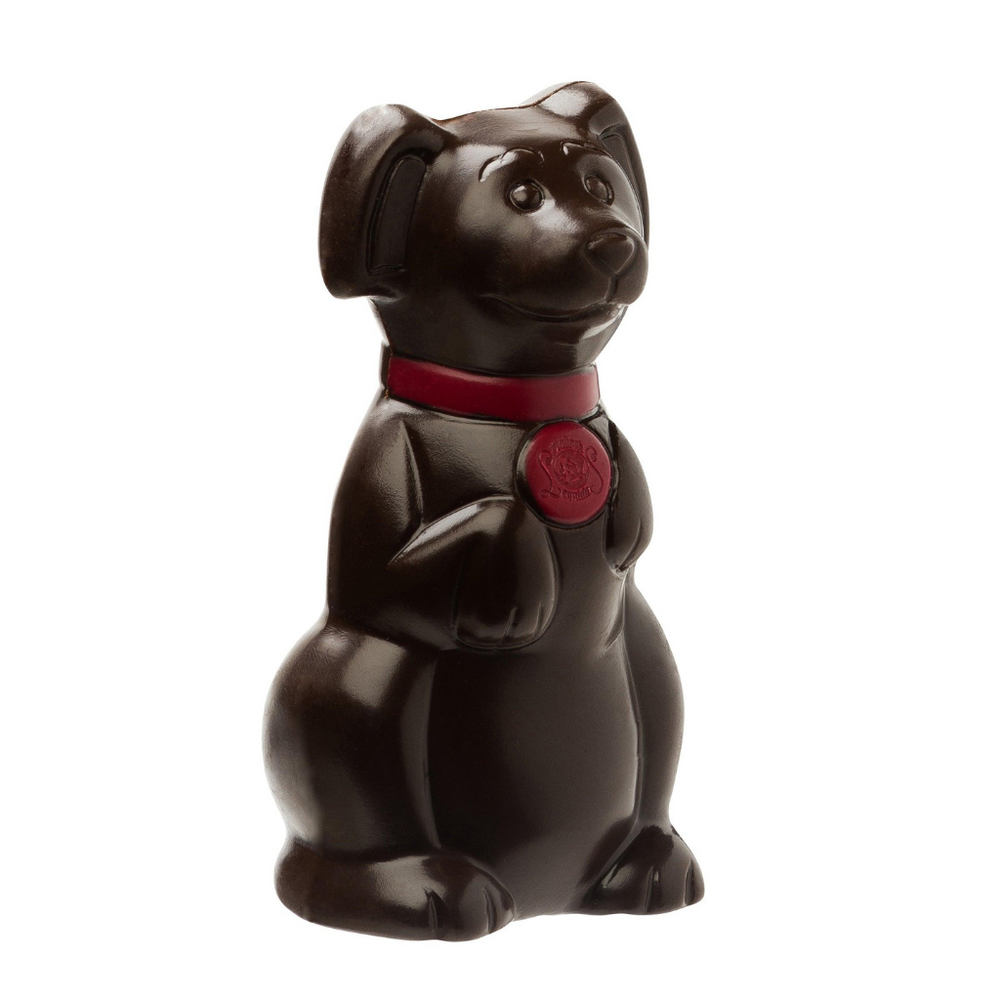 
                      
                        Dog Dark Chocolate Figure 50g. with 4 Christmas Chocolate Balls
                      
                    