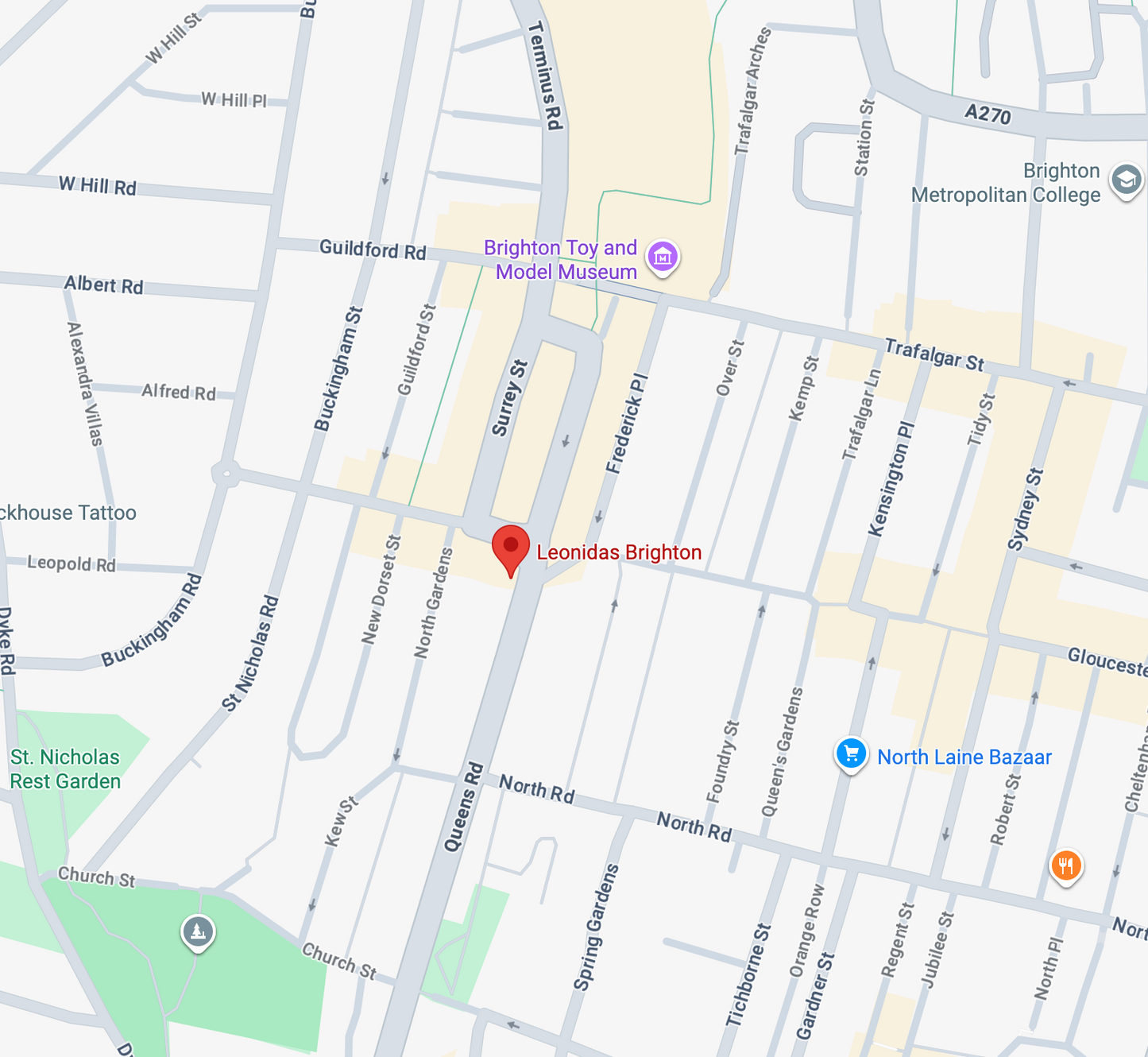Leonidas Brighton On The Map