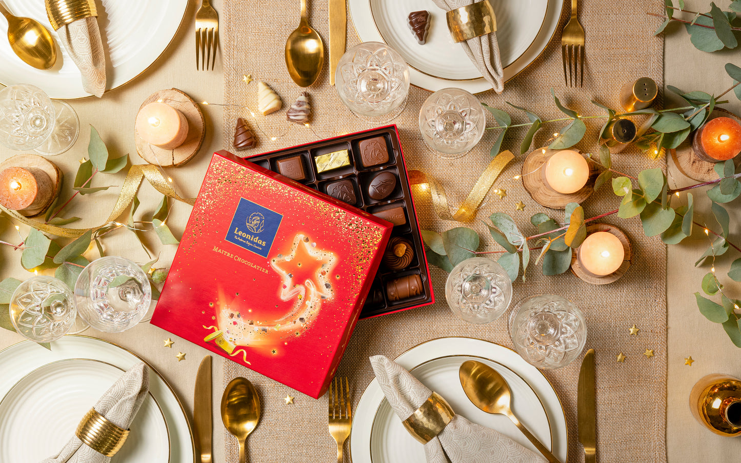 Leonidas Christmas festive chocolates xmas gifts box chocolateorders.com